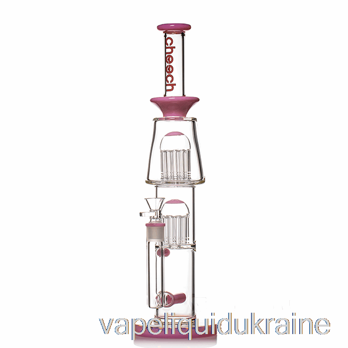 Vape Ukraine Cheech Glass Dual Tree Inline Bong Pink